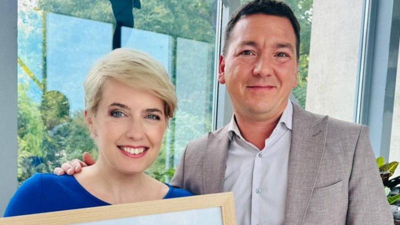 Megható pillanat: Bodacz Balázs így köszönt el Krug Emíliától az utolsó közösen eltöltött napjukon.